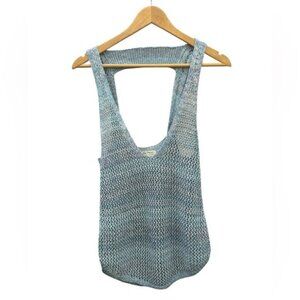 We The Free Ivory Comb Knit Racerback Tank Top Womens S